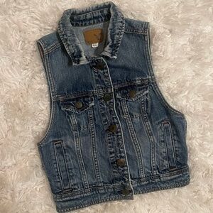 Women’s Abercrombie Jean Vest